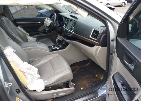 2015 Toyota Highlander Limited V6 из США, поврежденный, VIN 5TDDKRFH2FS187955